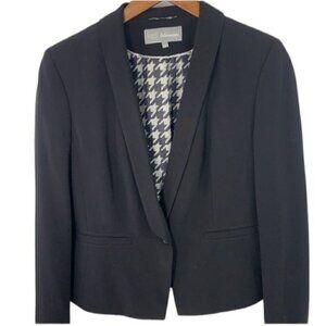 Marks & Spencer Woman Black Lined Fitted Dress Jacket - Size UK10/US6,